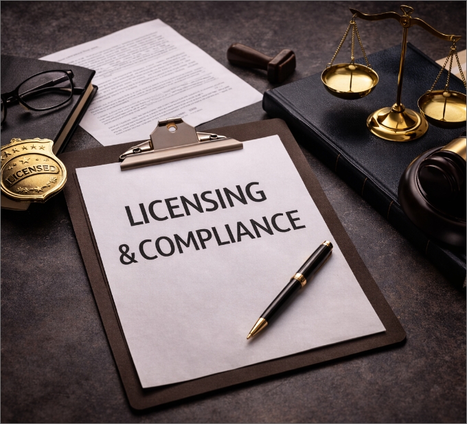 Licensing and Compliance